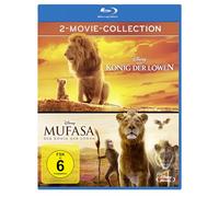 Der König der Löwen + Mufasa (Live-Action) – Blu-ray – Edición Alemania