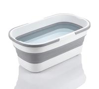 König Design Cubo grande de fregona, 55 x 25 cm, plegable, grande, plano, cubo de fregona grande y portátil