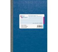 König & Ebhardt 8616172 - Cuaderno/cuaderno (A6, líneas, 70 g/m², 96 hojas, Adhesive Fijaciones)