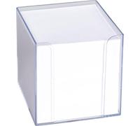 KÖNIG & EBHARDT Zettelbox, 95 x 95 mm, transparent
