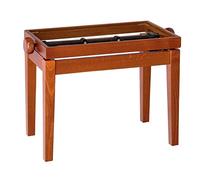 König & Meyer K & M 13740 Banco de Piano Base Madera de Cerezo Mate