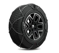 König Cadenas para nieve Reflex Cross – Cadena de metal, tensión automática, montaje 2 min