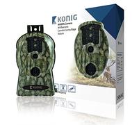 König SAS-DVRODR10 - Cámara de vigilancia (Interior y Exterior, Verde, Gris, IP44, CMOS, USB)
