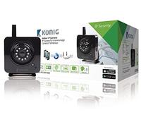 König SAS-IPCAM100B - Cámara de vigilancia (Cámara de Seguridad IP, Interior, Inalámbrico, Externo, Cubo, Escritorio)