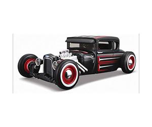 Koenig-Tom 1929 Ford Model A Hot Rod Kit - Kit de modelo de coche - Metal y goma - A partir de 14 años