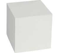 König und Ebhardt 8655630 - Bloque de notas (papel reciclado, 80 g/m2, 85 x 85 x 85 mm, 650 hojas aprox.), color gris
