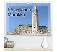 Königliches Marokko (hochwertiger Premium Wandkalender 2026 DIN A2 quer), Kunstdruck in Hochglanz: "Al-Mamlakah al-Maghrebija" - "Königreich Marokko" ... man Rabat, Meknès, Fes und Marrakesch.