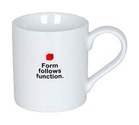Könitz Form Follows Function Taza, Ceramic