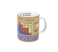 Könitz - Taza de desayuno (460 ml), diseño de tabla periódica