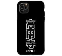 Koenji Japón Kanji Souvenir Minimalista Viaje Koenji Kanji Carcasa para iPhone 11 Pro Max