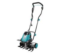 Könner & Söhn KS 1500 T E - Azada eléctrica de acero de 23 cm, ancho de trabajo de 40 cm, profundidad de trabajo de 23 cm, 1500 W, 230 V, fresadora de jardín para parcelas de patio, flores y parterres