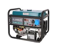 Könner&Söhnen KS 10000E ATS Generador gasolina 8000W, 18CV, generador 230V | Generador de emergencia, motor 4 tiempos, arranque eléctrico, para apagones, grupo electrógeno para taller