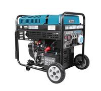 Könner&Söhnen KS 9500iDE ATSR Generador inverter diésel 10kW | Generador de emergencia, 2 tomas Schuko 230V, CEE 230V 63A, para cortes de luz, pantalla LED, generador para casa