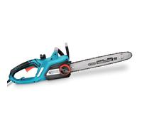Motosierra eléctrica KS CS2400-18, potencia 2400 W, longitud de cadena 18” (45 cm), velocidad de la cadena 13 m/s, tensado de la cadena sin herramientas