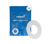 kör4u Junta de campana elevadora 63 x 32 mm, anillo de goma adecuado para cisterna Geberit