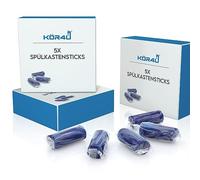 kör4u Palos para cisternas de fregadero, 3 paquetes de 5 unidades, para fregaderos ecológicos para frescura brillante, color azul