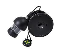 KOESRXNQW Accesorios For Cámara De Vídeo Pesca Submarina, 20M/50m/100m, Panorámica 360 Grados, Cable 20M con Impermeable 18LED ImáGenes De Alta DefinicióN(50m)