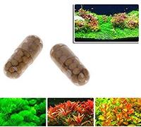 Kofun - Fertilizante para plantas acuáticas - Fertilizante concentrado de raíz acuática para acuario con peces, cilindro, 40 piezas