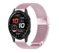 KoGiio 20mm Correa para Garmin Forerunner 165/ Forerunner 165 Music/Vivoactive 5/ vívomove Trend, correa de repuesto de acero inoxidable