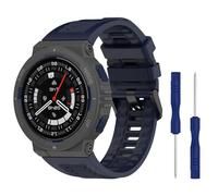 KoGiio Correa para Amazfit Active Edge, Silicona Transpirable Deportiva Correa para Amazfit Active Edge - Azul