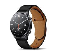 KoGiio Correa para Huawei Watch GT 4 46mm/ 4 Pro/4/Garmin Venu 3/Suunto Race/Xiaomi Watch 2 Pro/Amazfit Balance /Bip 5, 22mm Hombres Mujeres Cuero Correas para Huawei Watch Buds/TicWatch Pro 5 -Negro