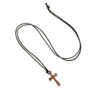 KOGMMYSEVP Collar de madera para parejas, colgante duradero para hombres y mujeres, joyería de madera, espejo retrovisor, adorno de símbolo de amor y unión