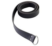 KOGOGO Cinturón de cuero de caballero medieval para hombre, accesorio de recreación, Negro, M