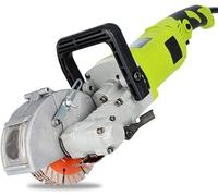KOGTYB Electric Wall Chaser 4000W 7500 RPM Wall Groove Cutting Machine Slotting Machine for Brick Granite Marble Concrete Cutter Notcher Groover