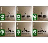 kogu actiTube - Juego de filtros de carbón activo extrafinos (6 mm, incluye funda J 8 x 50 (400))