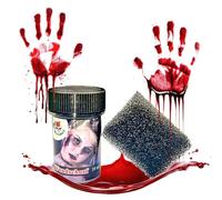 KOH Heridas y costras de sangre de 15 ml de Zombie, sangre artificial de vampiro para noches de Halloween o carnaval