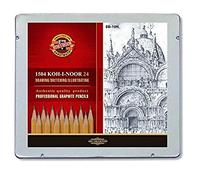 Koh-I-Noor 1504 - L?pices de grafito, 24 unidades