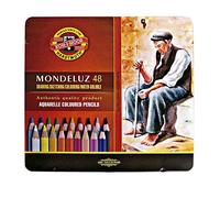 KOH-I-NOOR Mondeluz 3726/48 Estuche de lápices acuarela 48 pcs