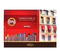 KOH-I-NOOR Toison D'or Set of Soft Pastels Juego de pasteles secos 36 pcs