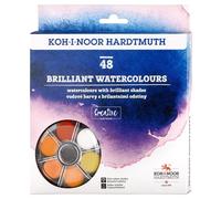 Koh-I-Noor Anilinky Pintura Acuarela Brillante 48 Set