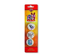 KOH-I-NOOR Hardtmuth suave goma de borrar Natural, pequeño topo Krtek, blíster de 3 unidades