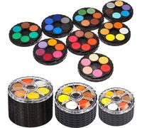 Koh-I-Noor - Juego de Acuarelas (24 Colores, 4 hileras, 22,5 mm, apilables)
