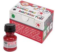 KOH-I-NOOR Juego de tinta para pintar de colores, 6 unidades de 20 g