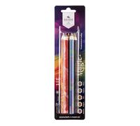 KOH-I-NOOR Magic Jumbo - Lápices de colores con mina multicolor, juego de 5 unidades