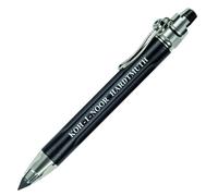 Koh-I-Noor Mechanical Hardtmuth Lead Holder with 5.6mm x 80mm Lead Black with Clip 1 Each (5311CN1005PK)