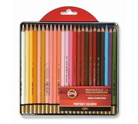 Koh-I-Noor Mondeluz - Lápices de colores para acuarela (24 unidades)