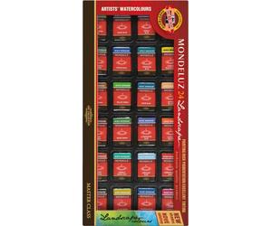 KOH-I-NOOR Mondeluz Set Landscape Set of Watercolour Paints 24 uds.