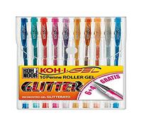 Koh-I-Noor NAGP10S Capucha Azul, Verde, Gris, Naranja, Rosa, Rojo 10pieza(s) bolígrafo de gel