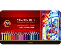 KOH-I-NOOR Polycolor Artist's Coloured Pencils Estuche de lápices de colores De colores 72 pcs