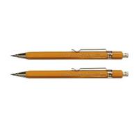 KOH-I-NOOR Portaminas (metal caso lápices corta Juego de 2 mina de 2 mm color: amarillo