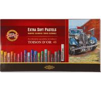 KOH-I-NOOR Set of Artist's Extra Soft Pastels Juego de pasteles secos 48 pcs