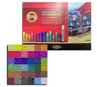 KOH-I-NOOR TOISON D'OR 8555 Artist's Extra Soft Pastels (Pack of 36)