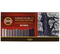 Koh-I-Noor Toison D'or - Estuche de Pinturas Pastel (12 Unidades) 8592G