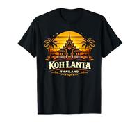 KOH Lanta Tailandia Sunset Island Viajes Diseño Camiseta