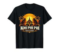 KOH Phi Phi Tailandia Sunset Island Viajes Diseño Camiseta