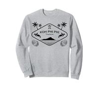 KOH Phi Pi Tailandia Tortuga Marina Palmeras Isla Recuerdo Sudadera